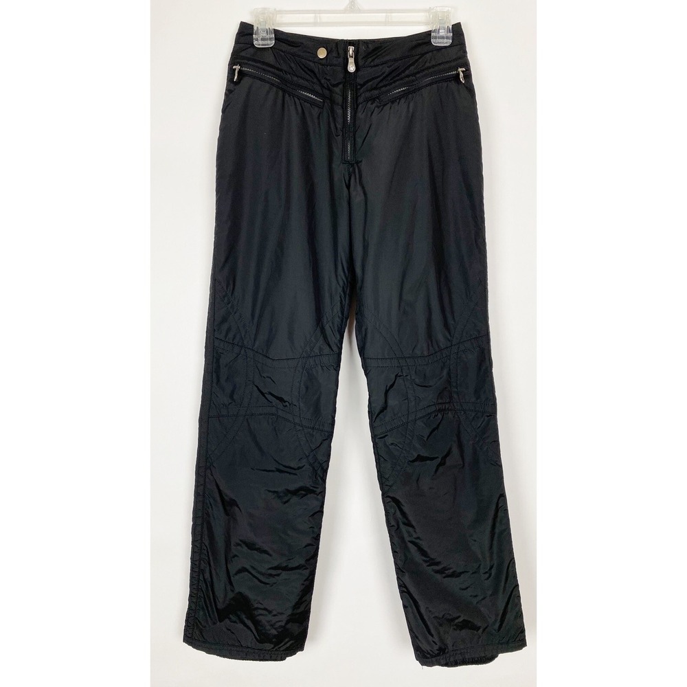A Diamond In The Snow Glider Insulated Ski Snow Pants‎ Women S EU 36 Black